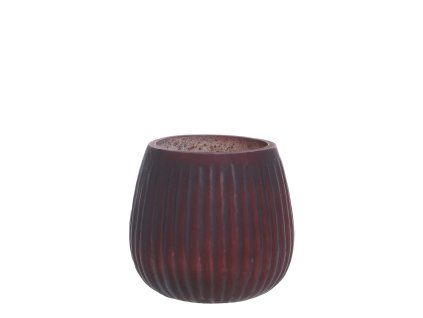 SVIETNIK MERCURY ČERVENÝ D7.5CM CHIC ANTIQUE (71118733)