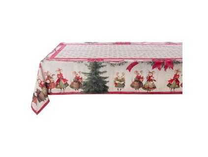 VIANOČNÝ OBRUS 150X320 NOEL BLANC MARICLO (A38322)