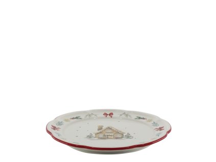 VIANOČNÝ OBEDOVÝ TANIER CHALET DE NOËL CHIC ANTIQUE (63016633)