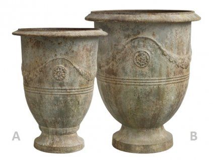 KVETINÁČ Z KOVU 52CM CHIC ANTIQUE (65054900A)